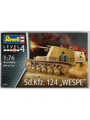 Revell 03215 Sd.Kfz. 124 'Wespe' 1/76 Scale Plastic Model Kit Sealed Box