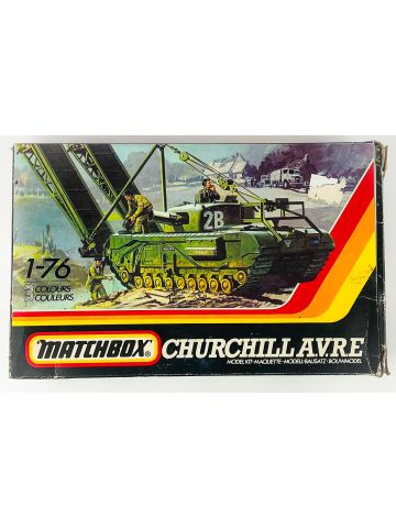 Matchbox PK-177 Churchill A.V.R.E. 1/76 Scale Plastic Model Kit