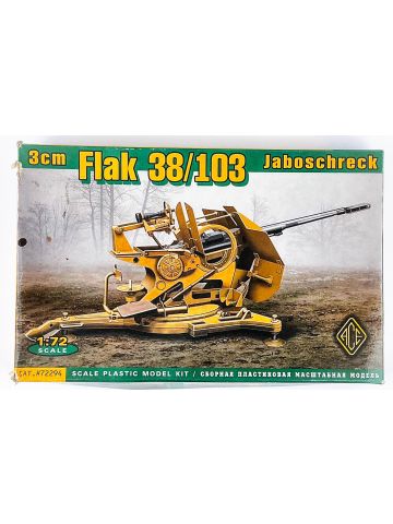 Ace 72294 3cm Flak 38/103 Jaboschreck 1/72 Scale Plastic Model Kit