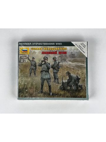 Zvezda 6133 German Headquarters 1939-1942 1/72 Scale Plastic Model Kit