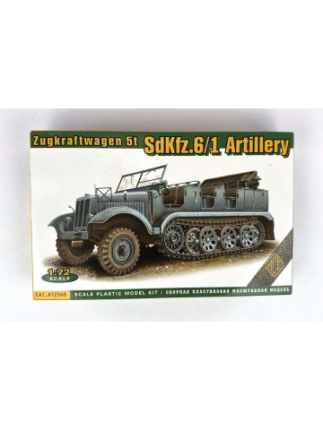 Ace 72568 Zugkraftwagen 5t Sd.Kfz.6/1 Artillery 1/72 Scale Plastic Model Kit