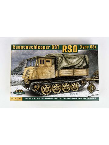 Ace 72206 Raupenschlepper OST RSO (Type 03) 1/72 Scale Plastic Model Kit