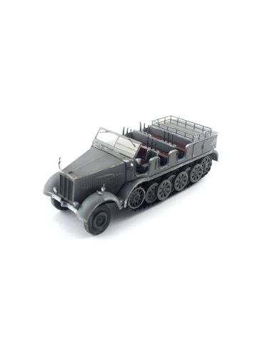 Precision Model Art P0315 Sd.Kfz.8 Half Track Gray 1/72 Scale Diecast Model