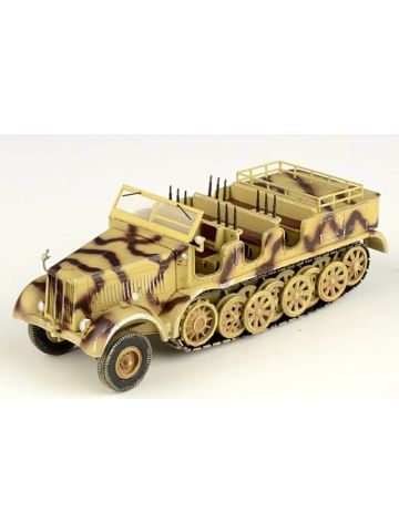 Precision Model Art P0317 Sd.Kfz.8 Half Track Camouflaged 1/72 Scale Model
