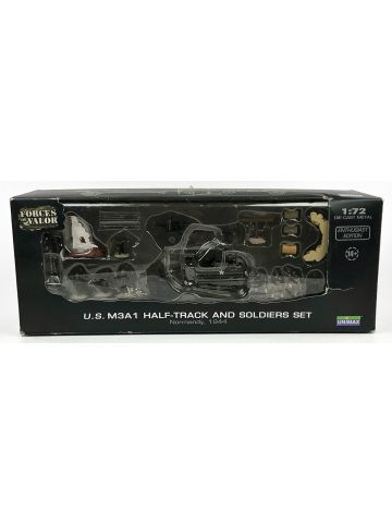 Unimax Forces of Valor 85105 U.S. M3A1 Half-Track Soldiers 1/72 Diecast Model