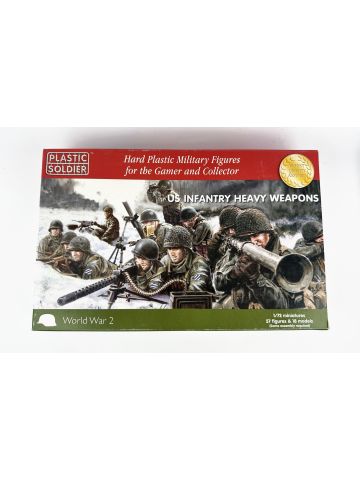 Plastic Soldier WW2020007 US Infantry Heavy Weapons World War 2 1/72 Scale Kit