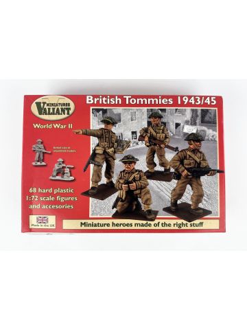 Valiant Miniatures VM001 British Tommies 1943/45 1/72 Scale Plastic Model Kit
