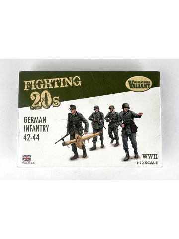 Valiant Miniatures FT001 German Infantry 42-44 1/72 Scale Plastic Model Kit