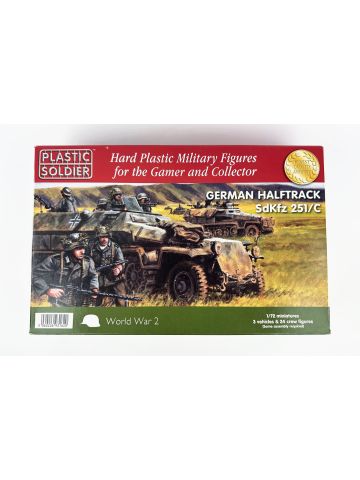 Plastic Soldier WW2V20003 German Halftrack SdKfz 251/C 1/72 Scale Model Kit
