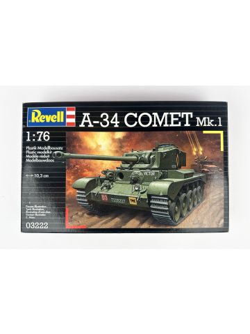 Revell 03222 A-34 Comet Mk.1 1/76 Scale Plastic Model Kit