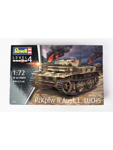Revell 03266 PzKpfw II Ausf. L Luchs 1/72 Scale Plastic Model Kit
