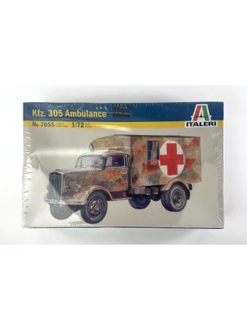 Italeri 7055 Kfz. 305 Ambulance 1/72 Scale Plastic Model Kit