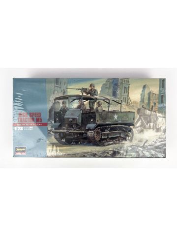 Hasegawa 31123 High Speed Tractor M5 U.S. Army 1/72 Scale Plastic Model Kit
