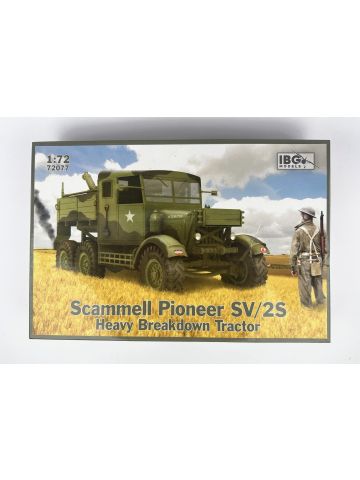 IBG Models 72077 Scammell Pioneer SV/2S Heavy Breakdown Tractor 1/72 Scale Kit