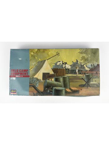 Hasegawa 31132 Field Camp Equipment Set 1/72 Scale Plastic Model Kit
