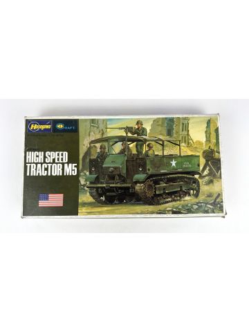 Hasegawa 720 U.S. Army High Speed Tractor M5 1/72 Scale Plastic Model Kit