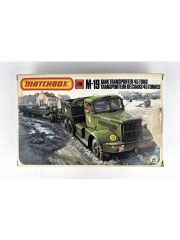 Matchbox 40174 M-19 Tank Transporter 45 Tons 1/76 Scale Plastic Model Kit