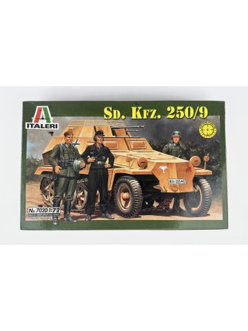 Italeri 7020 Sd. Kfz. 250/9 1/72 Scale Plastic Model Kit