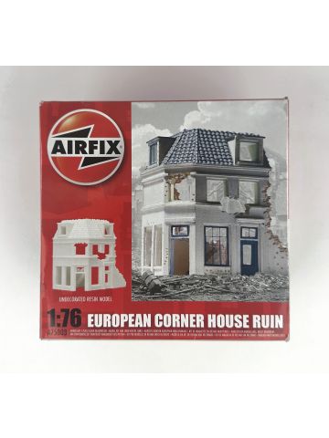 Airfix A75003 European Corner House Ruin 1/76 Scale Plastic Model Kit