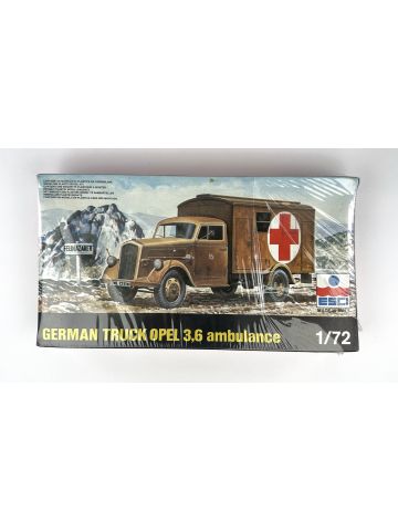 ESCI 8035 German Truck Opel 3.6 Ambulance 1/72 Scale Plastic Model Kit