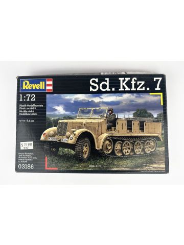 Revell 03186 Sd.Kfz. 7 1/72 Scale Plastic Model Kit