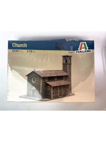 Italeri 6129 Church 1/72 Scale Diorama Model Kit - Box slightly crushed