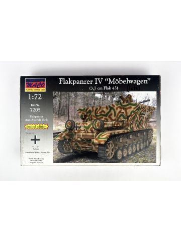 Maco 7205 Flakpanzer IV 'Mobelwagen' (3.7 cm Flak 43) Anti 1/72 Scale Model Kit