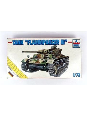 ESCI 8327 Tank Flammpanzer III 1/72 Scale Plastic Model Kit