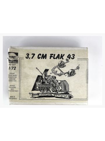 Planet Models MV007 3.7 cm Flak 43 German Anti-Aircraft 1/72 Scale Model Kit
