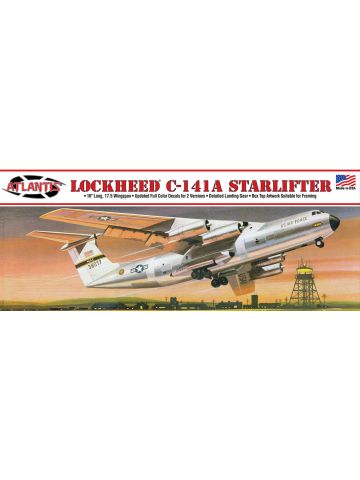 Atlantis A376 Lockheed C-141A Starlifter Scale Plastic Model Kit