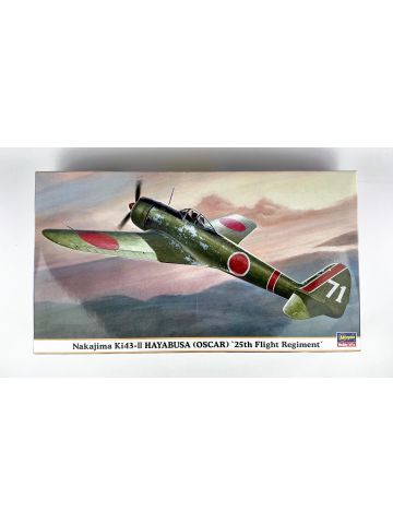 Hasegawa 09467 Nakajima Ki43-II Hayabusa (Oscar) '25th 1/48 Scale Model Kit