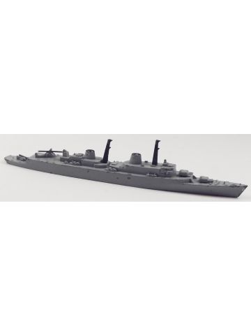 Tri-ang Minic M786 British Missile Destroyer London 1963 1/1200 Scale Model Ship