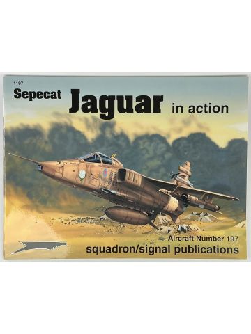 Sepecat Jaguar in Action Aircraft Number 197 by Glenn Ashley