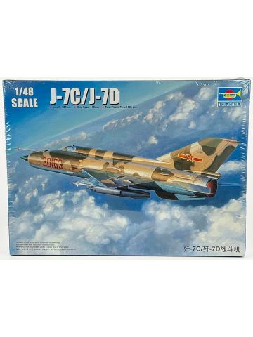 Trumpeter 02864 J-7C/J-7D 1/48 Scale Plastic Model Kit