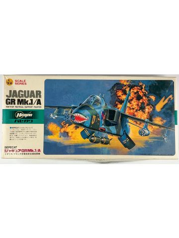 Hasegawa E23 Jaguar GR Mk.1/A 1/72 Scale Plastic Model Kit Open Box