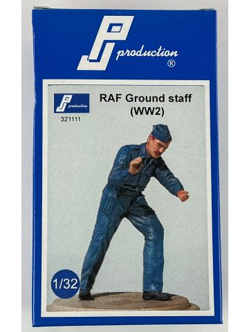 PJ Production 32111 WWII RAF Ground Staff 1/32 Scale Resin Figure