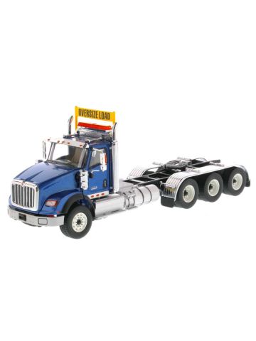 Diecast Masters 71010 International HX620 Day Cab Metallic Blue 1/50 Scale Model