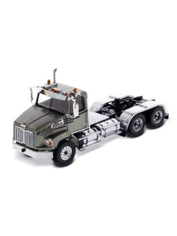 Diecast Masters 71038 Western Star 4700 SB Tandem Tractor Olive 1/50 Scale Model