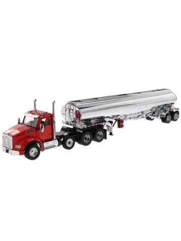 Diecast Masters 71102 Kenworth T880S SBFA Day Cab & Tanker Trailer 1/50 Scale