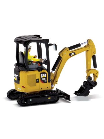 Diecast Masters 85597 Cat 301.7 CR Mini Hydraulic Excavator 1/50 Scale Model