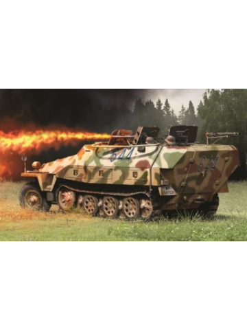 Dragon 6219 Sd.Kfz.251/16 Ausf.D Flammpanzerwagen 1/35 Scale Plastic Model Kit