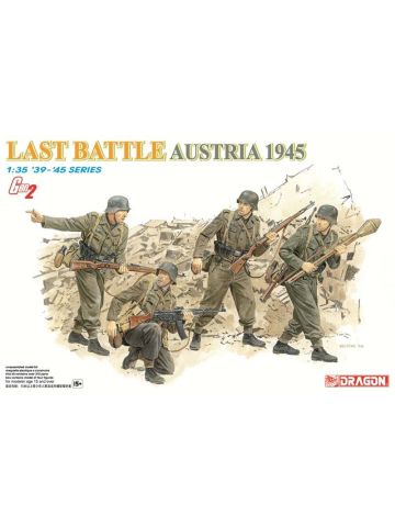 Dragon 6278 German Soldiers 'Last Battle' Austria 1945 1/35 Scale Figures Kit