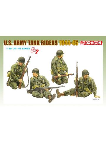 Dragon 6378 US Army Tank Riders 1944-45 1/35 Scale Plastic Model Figures