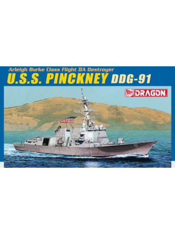 Dragon 7057 US Guided Missile Destroyer Pinckney 1/700 Scale Plastic Model Kit