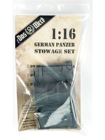 Das Werk A030 German Engine Deck Stowage Set 1/16 Scale Resin Model