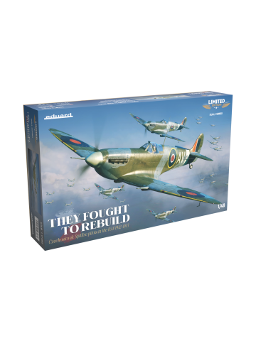 Eduard 11180 Spitfire Mk.Vb 'They Fought to Rebuild' Dual Combo 1/48 Scale Kits