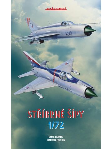 Eduard 2134 MiG-21PF/PFM Czech 'Silver Arrows' 1/72 Scale Ltd Edition Model Kit