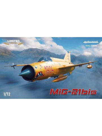 Eduard 2151 MiG-21bis 'Dual Combo' Limited Edition 1/72 Scale Plastic Model Kits