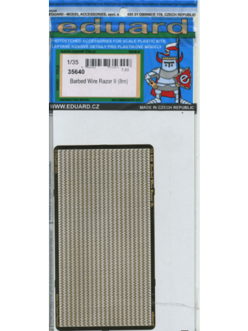 Eduard 35640 1/35 Scale Barbed Wire II for Dioramas 8 m (26 ft 3 in) Long
