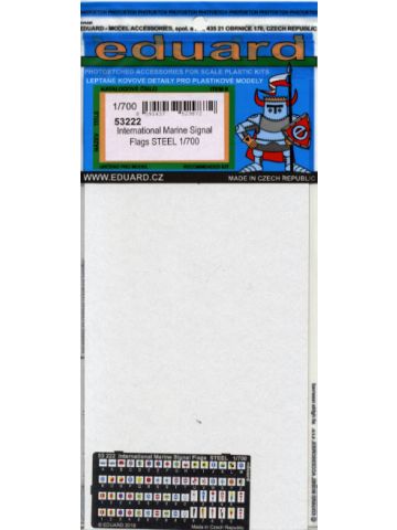 Eduard 53222 International Marine Signal Flags Painted Steel 1/700 Scale Ships